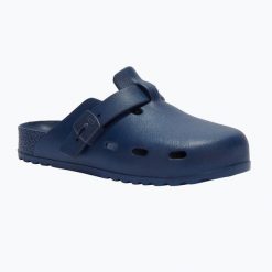 Klapki Scholl Bahia EVA. Niebieskie klapki Scholl, bez wzorów, z materiału, bez obcasa. Za 189.99 zł.