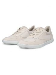 Ecco Skórzane sneakersy "Leisure" w kolorze beżowym rozmiar: 38. Brązowe trampki ecco, bez wzorów, bez zapięcia. Za 184.89 zł.