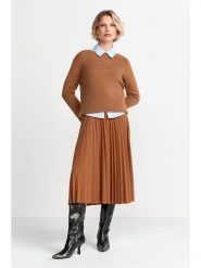 Rich & Royal Sweter w kolorze karmelowym rozmiar: M. Brązowe swetry Rich & Royal, m, bez wzorów, bez ramiączek. Za 247.95 zł.