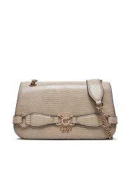 Guess Torebka 165865 Beżowy. Brązowe torebki klasyczne Guess, z aplikacjami, ze skóry, bez dodatków. Za 309.99 zł.