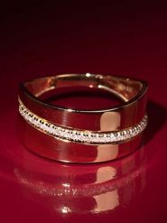 DIAMOND & CO Złoty pierścionek "Madison" z diamentami rozmiar: 52. Żółte pierścionki Diamond & Co, z diamentem, złote. Za 1,276.88 zł.