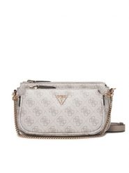 Guess Torebka Noelle II Mini HWBG96 72710 Beżowy. Brązowe torebki klasyczne Guess, z aplikacjami, ze skóry, bez dodatków. Za 469.99 zł.