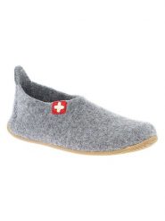 Living Kitzbühel Wełniane kapcie "Gipfelkreuz" w kolorze szarym rozmiar: 29. Szare obuwie domowe Living Kitzbühel, bez wzorów, z materiału, bez zapięcia. Za 140.86 zł.