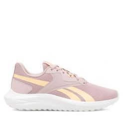 Buty do biegania Reebok. Czerwone obuwie sportowe Reebok, bez zapięcia, do biegania. Za 149.99 zł.