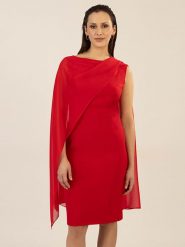 APART Sukienka w kolorze czerwonym rozmiar: 38. Czerwone sukienki Apart, bez wzorów, bez kołnierzyka, bez ramiączek, mini. Za 455.95 zł.