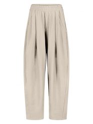 Sublevel Spodnie w kolorze beżowym rozmiar: L/XL. Brązowe spodnie materiałowe Sublevel, l, bez wzorów, z materiału. Za 86.99 zł.