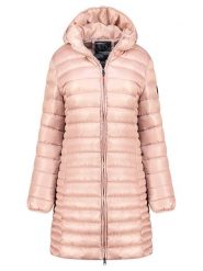 Geographical Norway Płaszcz pikowany "Annecy" w kolorze jasnoróżowym rozmiar: XXL. Różowe płaszcze Geographical Norway, xxl, bez wzorów, bez kaptura. Za 166.88 zł.