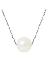 Pearline Złoty naszyjnik z perłą - dł. 42 cm rozmiar: onesize. Szare naszyjniki Pearline, z perłą, złote. Za 391.99 zł.