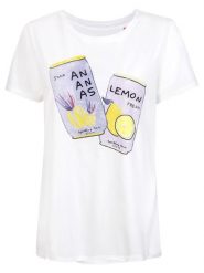 LIEBLINGSSTÜCK Koszulka w kolorze białym rozmiar: 3XL. Białe bluzki LIEBLINGSSTÜCK, xl, bez wzorów, bez kołnierzyka, bez ramiączek. Za 79.03 zł.