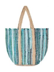 BLE Torebka w kolorze turkusowym - 32 x 40 x 28 cm rozmiar: onesize. Niebieskie torby na ramię BLE, bez wzorów, z materiału, na ramię, bez dodatków. Za 58.41 zł.
