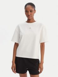 HUGO T-Shirt Signature 50556807 Écru Regular Fit. T-shirty Hugo, xl, bez wzorów, z bawełny, bez kołnierzyka, bez ramiączek. Za 209.99 zł.