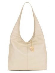 Lucca Baldi Skórzana torebka "Barga" w kolorze beżowym - 33 x 32 x 16 cm rozmiar: onesize. Brązowe torby na ramię Lucca Baldi, bez wzorów, z materiału, na ramię, bez dodatków. Za 304.99 zł.