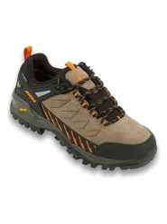 Ande Skórzane buty trekkingowe "Sniper Low" w kolorze jasnobrązowo-czarnym rozmiar: 46. Brązowe trekkingi Ande, outdoorowe. Za 232.78 zł.