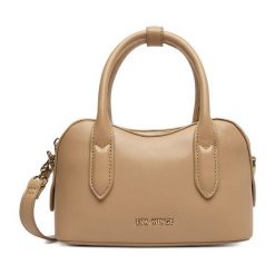 Torebka Eva Minge. Brązowe torebki klasyczne Eva Minge, bez wzorów, bez dodatków. Za 199.99 zł.