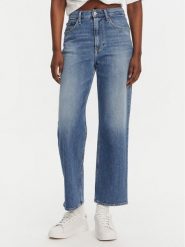 Tommy Jeans Jeansy Layla DW0DW20644 Niebieski Straight Fit. Niebieskie jeansy Tommy Jeans, bez wzorów. Za 279.99 zł.