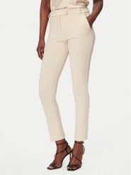 Rinascimento Spodnie materiałowe CFC0127865003 Beżowy Slim Fit. Brązowe spodnie materiałowe Rinascimento, s, bez wzorów, z materiału. Za 399.99 zł.