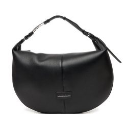 Torebka Armani Exchange. Czarne torebki klasyczne Armani Exchange, bez wzorów, bez dodatków. Za 679.99 zł.