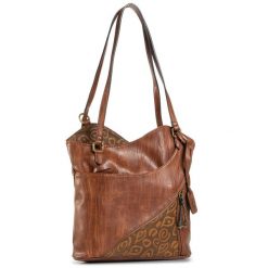 Torebka Rieker. Brązowe torebki klasyczne Rieker, bez wzorów, bez dodatków. Za 249.99 zł.