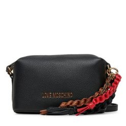 Torebka LOVE MOSCHINO. Czarne listonoszki Love Moschino, bez wzorów, bez dodatków. Za 749.99 zł.