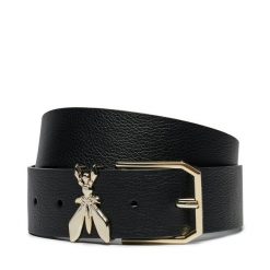 Pasek Damski Patrizia Pepe. Czarne paski Patrizia Pepe, bez wzorów. Za 599.99 zł.