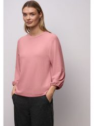 Street One Koszulka w kolorze jasnoróżowym rozmiar: 40. Różowe bluzki Street One, bez wzorów, street, bez kołnierzyka, bez ramiączek. Za 156.98 zł.