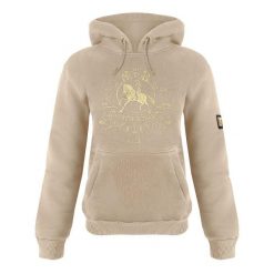 Bluza jeździecka JD ATTACK Royal. Brązowe bluzy JD ATTACK, l, bez wzorów, z bawełny, z kapturem. Za 229.00 zł.