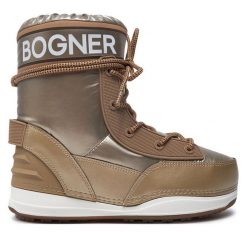 Śniegowce Bogner. Brązowe trapery i śniegowce Bogner. Za 1,399.00 zł.