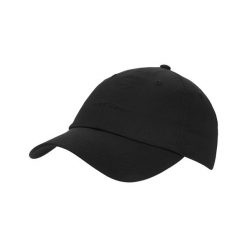 Czapka damska New Balance LAH51010BK – czarna. Czarne czapki New Balance, bez wzorów, z materiału. Za 109.99 zł.