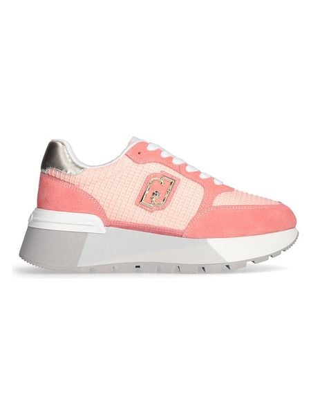 Liu Jo Sneakersy w kolorze pomarańczowym rozmiar: 37. Pomarańczowe trampki Liu Jo, bez wzorów, z materiału, bez zapięcia. Za 304.95 zł.