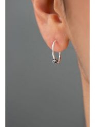 Lodie Silver Srebrne kolczyki-kreole rozmiar: onesize. Szare kolczyki Lodie Silver, srebrne. Za 52.79 zł.