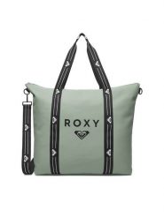 Roxy Torebka C-ROXY-MC-002-08 Zielony. Zielone shopper Roxy, bez wzorów, z materiału, bez dodatków. Za 159.99 zł.