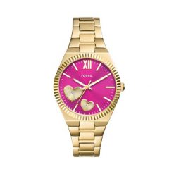 Zegarek Fossil. Żółte zegarki Fossil, złote. Za 669.99 zł.