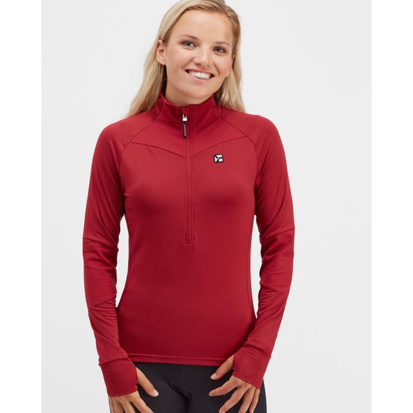 Bluza do narciarstwa biegowego z półgolfem damska Silvini Latera. Brązowe bielizna sportowa Silvini, m, bez wzorów. Za 285.57 zł.