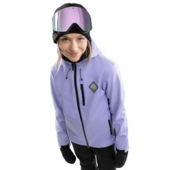 Kurtka snowboardowa damska W2-W Makalu. Niebieskie kurtki narciarskie SIROKO, xs, bez wzorów, z softshellu, bez kaptura, narciarskie. W wyprzedaży za 384.00 zł.