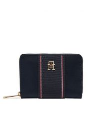 Tommy Hilfiger Duży Portfel Damski Poppy Med Za Corp AW0AW17268 Granatowy. Niebieskie portfele TOMMY HILFIGER, bez wzorów, ze skóry. Za 169.99 zł.