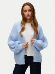 Vero Moda Kardigan Maybe 10273101 Błękitny Oversize. Niebieskie kardigany Vero Moda, m, bez wzorów, z syntetyku. Za 189.99 zł.