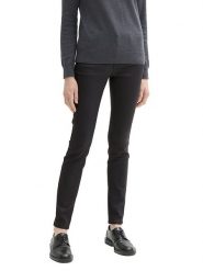 Tom Tailor Dżinsy - Skinny fit - w kolorze czarnym rozmiar: W32/L30. Czarne jeansy Tom Tailor, l, bez wzorów, z podwyższonym stanem. Za 101.23 zł.