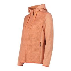 Bluza damska turystyczna CMP 35H5896. Brązowe bluzy CMP, m, bez wzorów, bez kaptura. Za 297.50 zł.