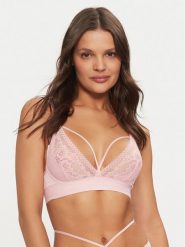 Hunkemöller Biustonosz braletka Remi 300126 Różowy. Czerwone biustonosze Hunkemöller, bez wzorów, z syntetyku. Za 89.99 zł.