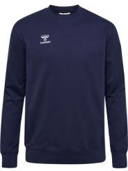 Bluza Hummel Go 2.0. Niebieskie bluzy Hummel, s, bez wzorów, z bawełny, bez kaptura. Za 243.00 zł.