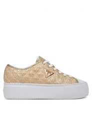 Guess Sneakersy 177169 Złoty. Żółte trampki Guess, z aplikacjami, z materiału, bez zapięcia. Za 495.00 zł.