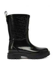 KARL LAGERFELD Kalosze KL47170 Czarny. Czarne kalosze KARL LAGERFELD, bez wzorów, z syntetyku. Za 619.99 zł.