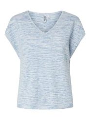 Pieces Sweter w kolorze błękitnym rozmiar: XL. Niebieskie swetry Pieces, xl, bez wzorów, bez ramiączek. Za 79.03 zł.