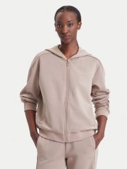 Guess Bluza V6BQ19 K6364 Beżowy ciemny Reglan Fit. Brązowe bluzy Guess, s, z aplikacjami, z syntetyku, bez kaptura. Za 434.99 zł.