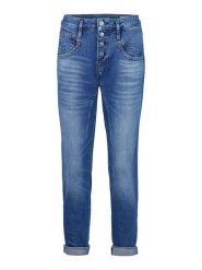 Herrlicher Dżinsy - Slim fit - w kolorze niebieskim rozmiar: W26. Niebieskie jeansy Herrlicher, bez wzorów, z podwyższonym stanem. Za 127.65 zł.