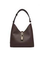 Furla Torebka Goccia S WB01979 BX3353 CN 2460S Brązowy ciemny. Brązowe torebki klasyczne Furla, bez wzorów, ze skóry, bez dodatków. Za 1,259.00 zł.
