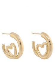 Guess Kolczyki JUBE05 529JW Złoty. Żółte kolczyki Guess, metalowe. Za 229.99 zł.