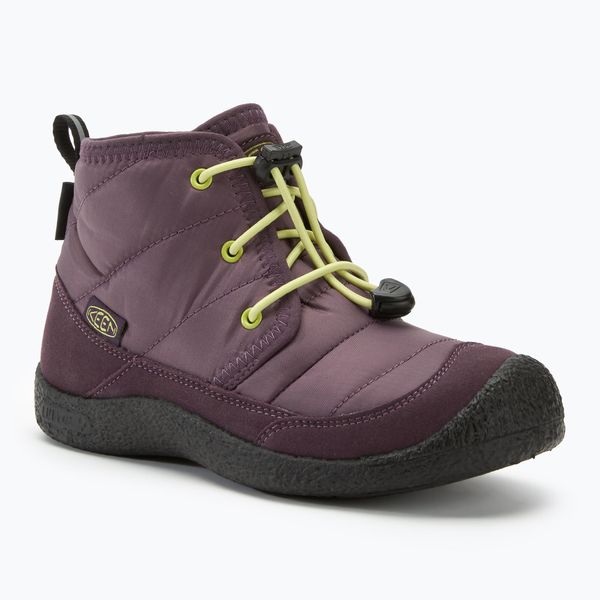 Buty juniorskie KEEN Howser II Chukka WP. Fioletowe trekkingi Keen, trekkingowe. Za 269.99 zł.