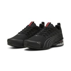 Buty sportowe PUMA Voltaic Evo. Czarne obuwie sportowe Puma, bez zapięcia, trekkingowe. Za 379.00 zł.