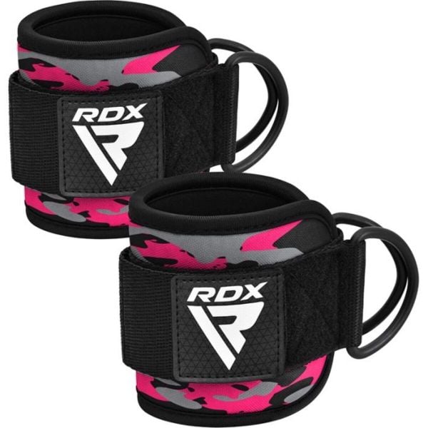A4 Paski na Kostki – Para – Różowe. Czerwone paski RDX SPORTS, bez wzorów, sportowe. Za 69.99 zł.
